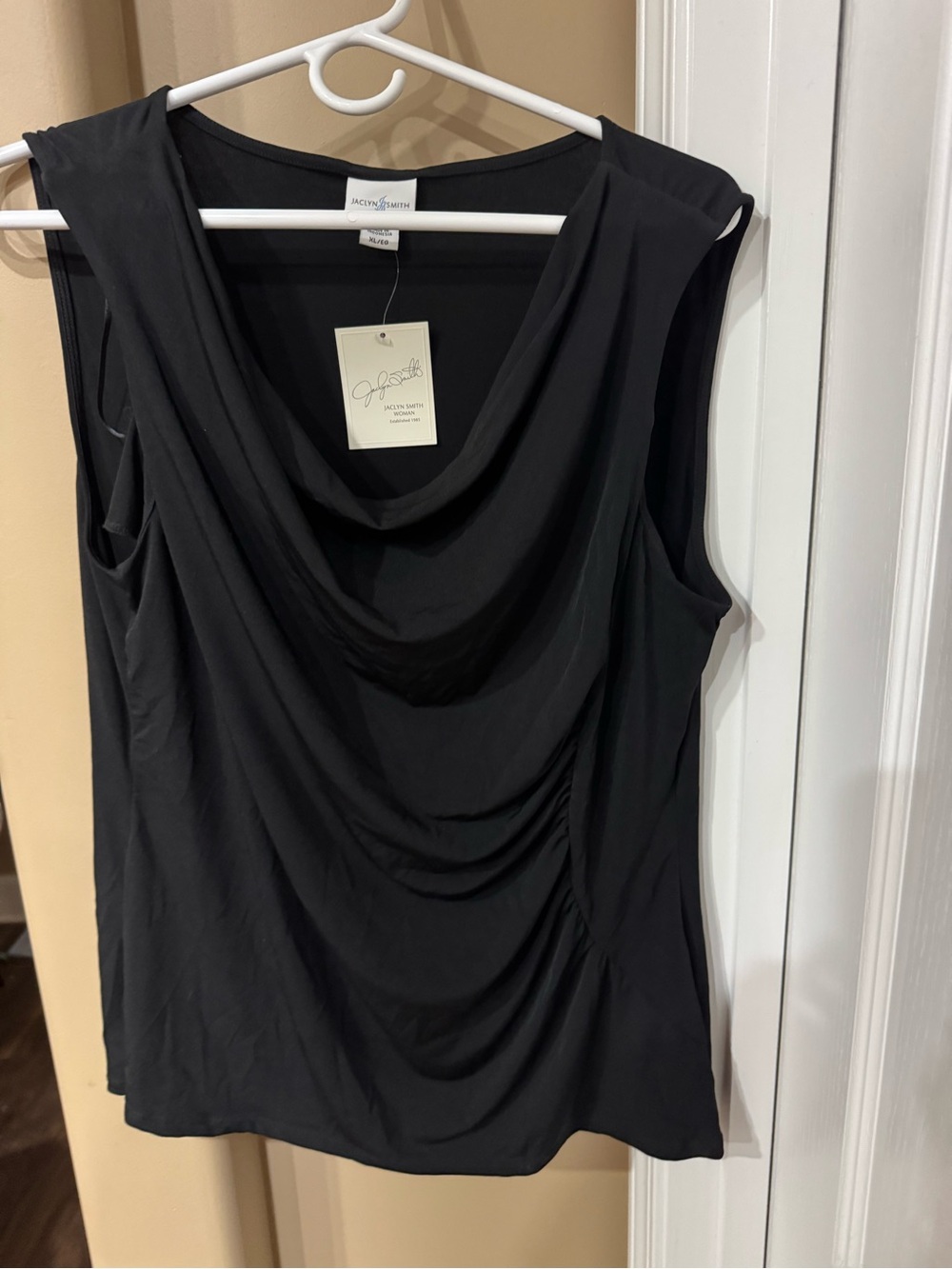 Jaclyn Smith Black Blouse Xl  Women (CL-3)